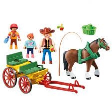 6932 PAARD EN KAR (PLAYMOBIL COUNTRY)